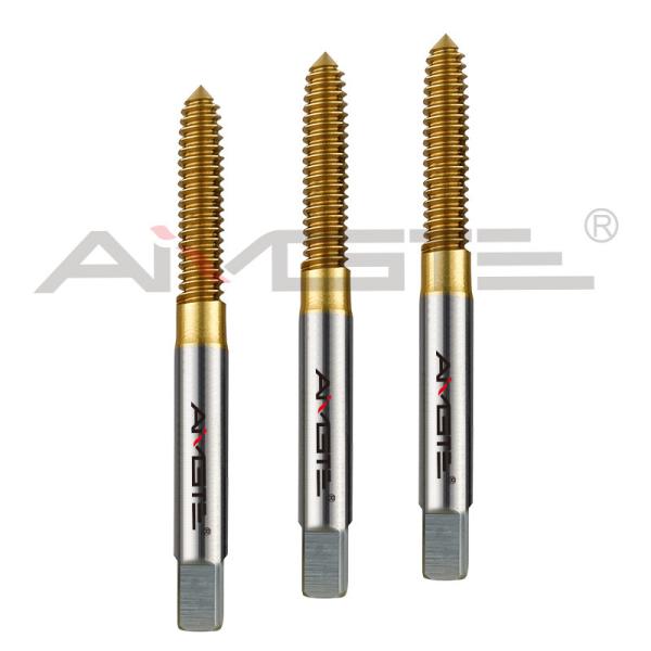 TiN Golden Coating Thread Forming Tap 38mm - 100mm Carbide Tap For Hardened Steel