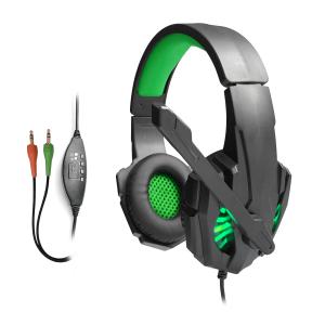 20KHz Wired Gaming Headphone Adjustable Foldable Stereo Earphones For Computer