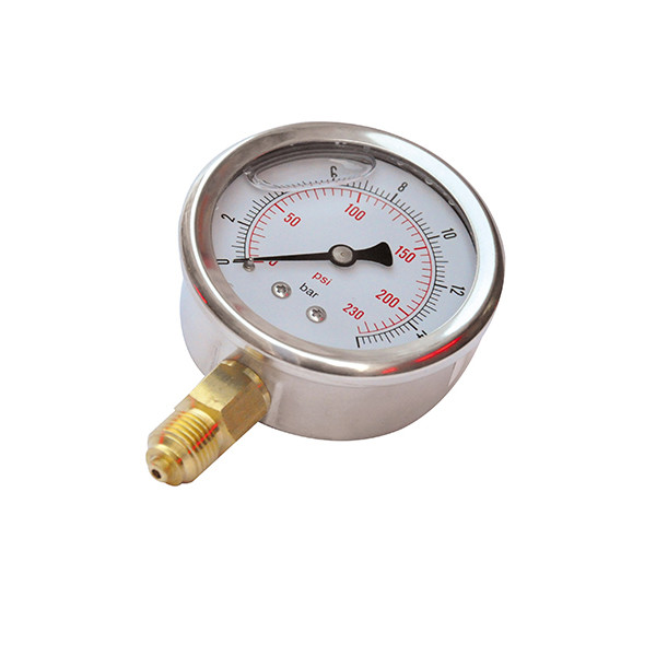 Buy 2.5'' 63mm Liquid Filled Pressure Gauges at wholesale prices
