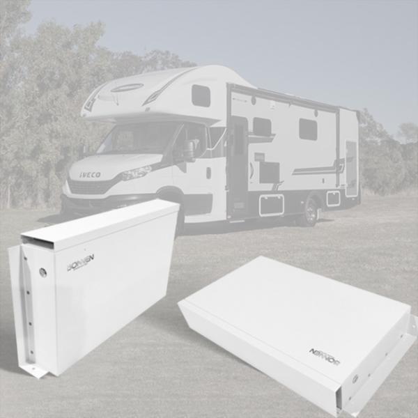 Best Caravan Battery, Slimline Lithium Battery 200Ah, Lithium 12V RV Battery, Rechargeable 12V 200Ah Caravan Battery