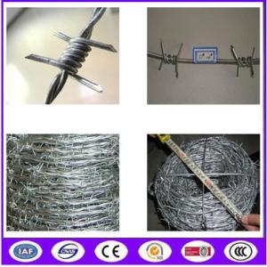 Quality Hot Dipped Galvanized Babred Wire with best quality in Chinba for sale