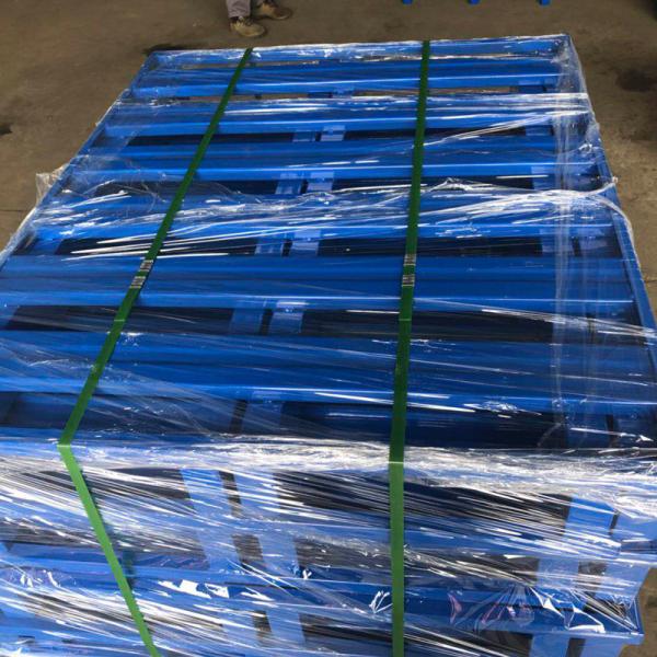 2 Way Entry Type Warehouse Steel Pallet Hot Dip Galvanized Heavy Duty metal pallet