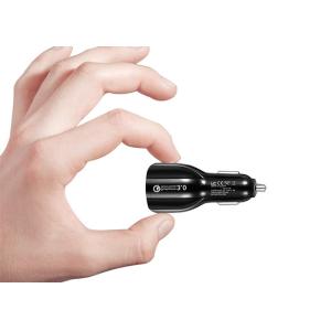 Mobile Phone Double Ports ABS QC3.0 Power Adapter