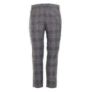 China Long Style Ladies Slim Fit Striped Trousers With Invisible Zipper on sale