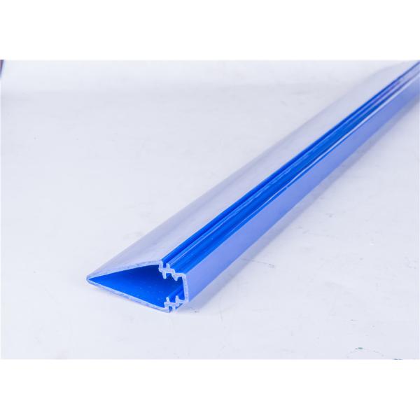 China Extruded Polycarbonate LED Profile Moisture Proof LED Diffuser / Lampshade on sale China Extruded Polycarbonate LED Profile Moisture Proof LED Diffuser / Lampshade on sale