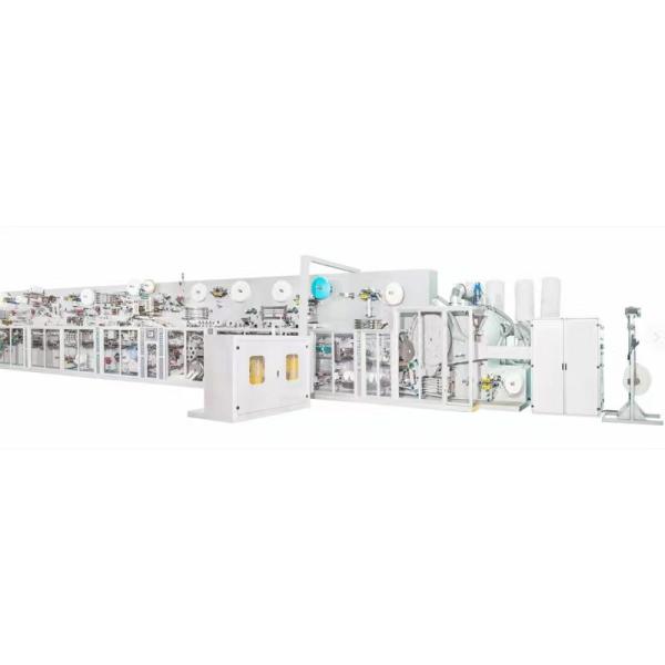 Buy Fast Full Servo T Shape Baby Diaper Making Machine Automatic at wholesale prices