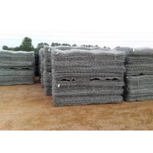 Double Twisted Hexagonal Woven Galvanized Gabion Wire Baskets