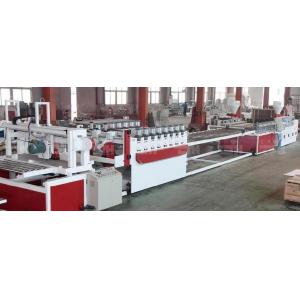 Double Screw Door And Window Wpc Profile Production Line With 380v 50hz Voltage