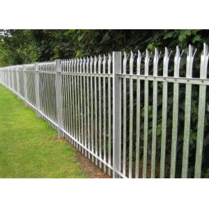 Garden Steel Galvanized Fence Panel Decorative Flower Border Lawn