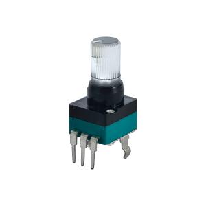 China RV97C4N0 Tranparent Plastic Shaft Rotary Adjustable Resistor For Customized Applications on sale