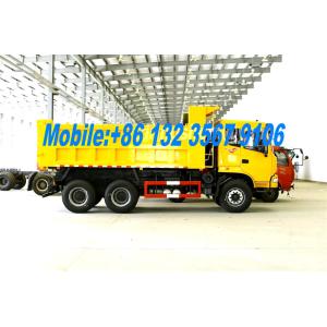 Cummins 260HP Tri-Ring Sitom 20T 25T 30T 6x4 10 wheel off-road dump truck