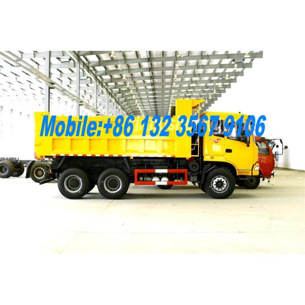 Cummins 260HP Tri-Ring Sitom 20T 25T 30T 6x4 10 wheel off-road dump truck
