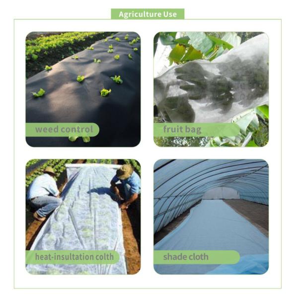 Recycled PP Nonwoven Spunbond Fabric Eco Friendly With Different Colors