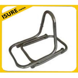 Marine Folding Stainless Steel Boat Ladder - Undermount Platform Mount