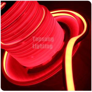 Red Color LED Neon Flex Light LED Neon Rope Light 16*16mm Square Ip68 AC 110v