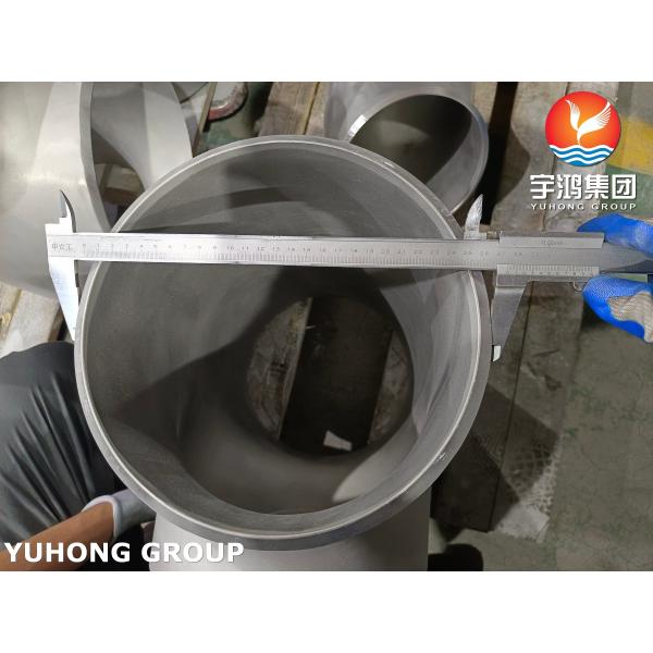 Buy ASTM A815 S31803 Duplex Stainless Steel Fitting Tee B16.9 at wholesale prices