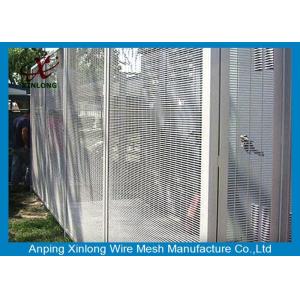 Professional Hot Dipped Galvanized Welded Mesh Security Fencing For Protection 2
