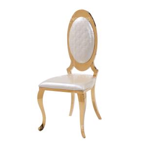 50x59x112cm Gold Wedding Chairs stainless steel Royal Furniture Chairs