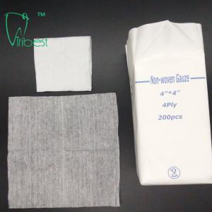 Dental Square Disposable Medical Non Woven Gauze