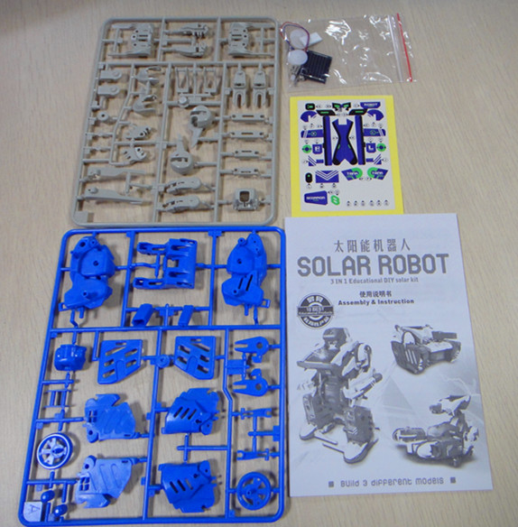 3d Puzzle Diy Solar Toys Solar Robot Diy Arts Crafts Science Robot Toys