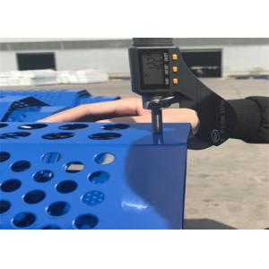 1.2mm Thickness 5.5m Windbreak Wall Bule Windproof Dust