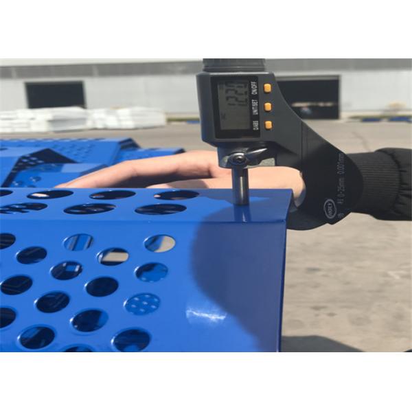 Buy 1.2mm Thickness 5.5m Windbreak Wall Bule Windproof Dust at wholesale prices