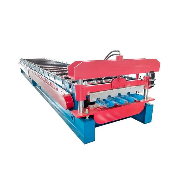 Buy Trapezoid PPGI Roofing Sheet Making Machine 15 Steps at wholesale prices