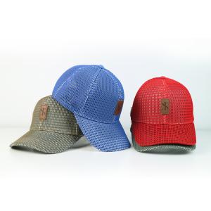 Full Mesh 6 Panel Quick Dry 58cm Fitted Baseball Cap