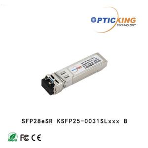 China 25G SFP28 Duplex LC SR 850nm MM Fiber Optical Transceiver on sale