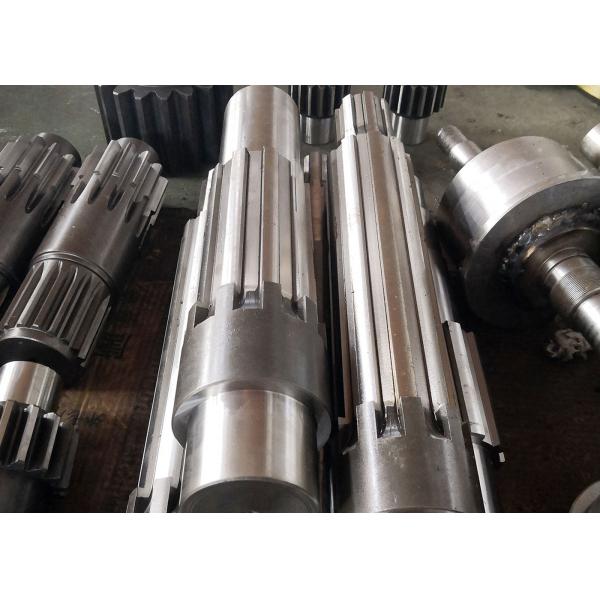 Buy Rectangular Spline Gear Shaft Alloy Steel 20CrMnTi Gear Drive Shaft at wholesale prices