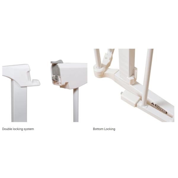 White Dog Pen Fence Panels