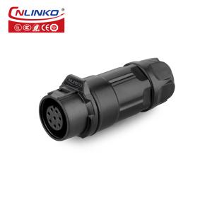 Factory IP68 Circular Female Male M12 8 Pin Front Panel Mount Circular