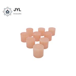 Glossy Pink Resin Cap For Perfume Bottle Recyclable Multipurpose
