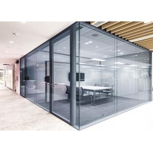 Frameless Design Glass Partition Wall System Maximizes Daylighting Complete