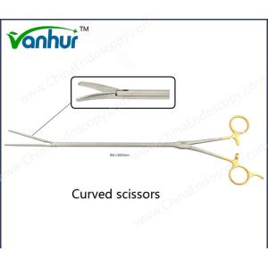 Acceptable OEM Laparoscopic Thoracomoty Instruments Laparoscopic Forceps Curved