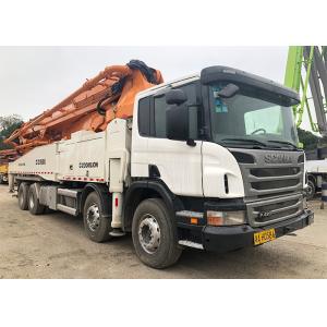 52 Meter ZLJ5430THBK Concrete Boom Truck , Cement Transportation Truck