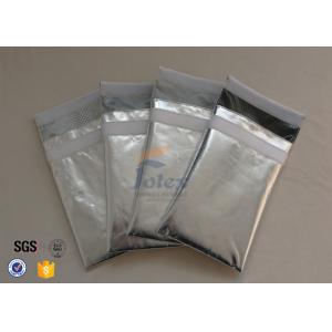 Fiberglass Fireproof Document Bag For Cash Passport Non Irritating 17x27cm
