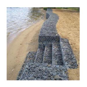 Retaining Wall Galvanized River Mattress Woven Wire Mesh Hexagonal Stone Box for