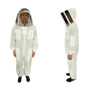 China Cotton Beekeeping Protective Clothing Ventilated Bee Suit With Hood on sale