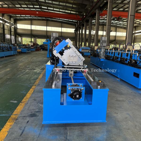 22kw Efficiency Strut Solar CU Channel Roll Forming Machine With PLC Control