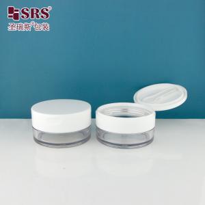 PETG003 PETG Material Flip Cap Plastic Jar Customization Clear Transparent