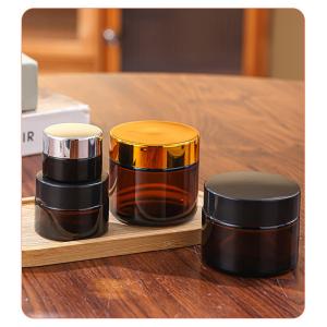 UV Electroplating Glass Cosmetic Bottle Leak Proof Skincare Packaging Bottles