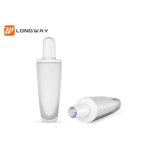 Emulsion Packaging Plastic Cosmetic Bottles Round Shape 100g Recycled