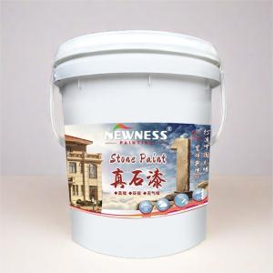 Quality 20KG/BUCKET Natural Stone Textured Paint High Adhesion Coating for Outside Wall Paint for sale