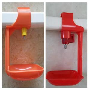Plastic Water Nipple Drinker Chicken Feeder for Bird Quail