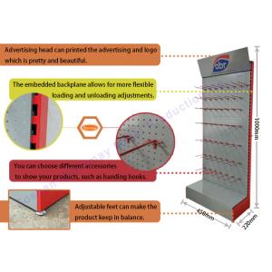 Modern Portable Retail Garden Stands Display Rack Metal