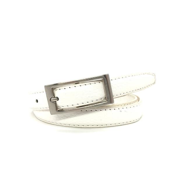 Buy Alloy Buckle White 18mm Women's Fashion Leather Belts at wholesale prices