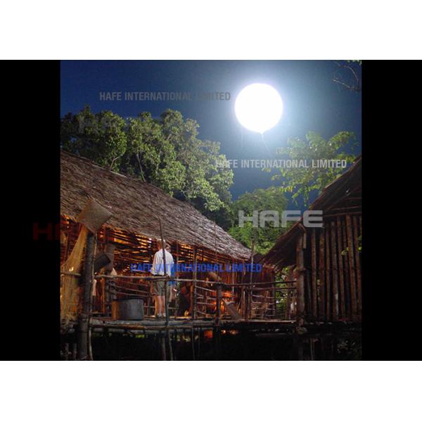 2.5 M Decoration Helium Sphere Balloons With Led Lights Colorful For Business Advertising