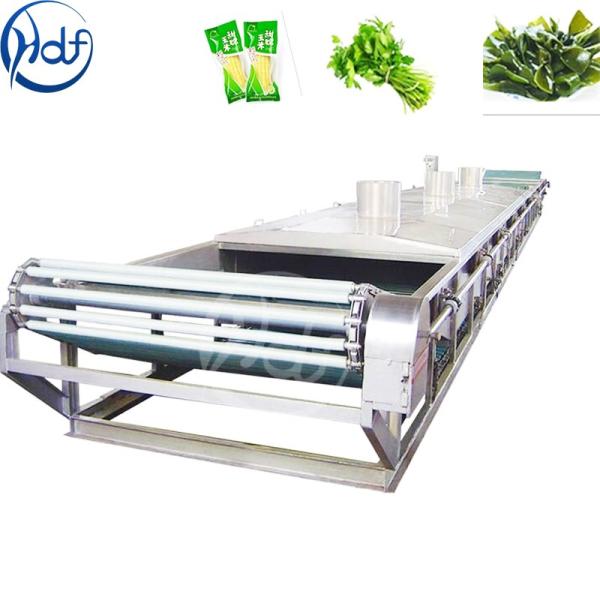 Industrial Automatic Vegetable And Fruit Blanch Potato Almond Peanut Mushroom Hazelnut Blanching Machine