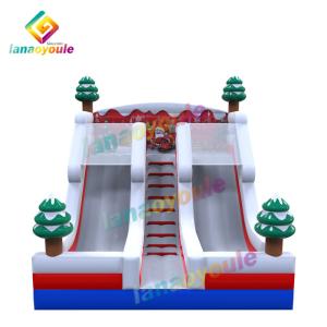 Giant Christmas Inflatable Obstcle Course Bouncer Combo Jumping Castle Bouncer